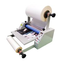 Máquina Laminadora de Plástico con Control Electrónico de Temperatura Premium - Doble Voltaje 110V/220V, Uso Dual en Frío y Caliente