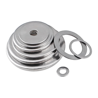 304 Stainless Steel Flat Washers Thickened Metric Plain Washers Heavy Duty Spacers for Mechanical Assembly Washers Manufacturer