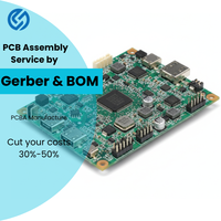 Ensamblaje de PCB SMT de calidad OEM, rápido y económico, para circuitos industriales, con archivo impreso personalizado, solución integral