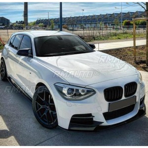 For BMW 1 Series F20 F21 M Sport 2012-2014 Car Front Bumper Spoiler Lip Diffuser Modification Part Bumper <b>Protector</b> <b>Corner</b> Trim - Product Image 4