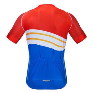 Maillot de Ciclismo con Mangas Ventiladas de Malla, 3 Bolsillos Traseros, Secado Rápido, Dobladillo Antideslizante, Top Profesional para Ciclismo de Carretera - Product Image 2