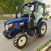 Tractor Agrícola de Cuatro Ruedas Compatible con Múltiples Implementos Agrícolas