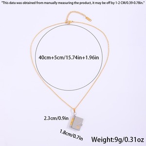 Collana <span class=keywords><strong>con</strong></span> Libro 'La Mia Piccola Stella' - Regalo Significativo per Figlia o Nipote dalla Nonna - Gioiello per la Festa della Mamma - Product Image 6
