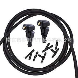 หัวฉีดน้ำล้างกระจกหน้ารถซวงซวน 3W7Z17603AA สำหรับฟอร์ด F150 หัวฉีดพลาสติก - Product Image 2