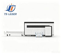 8000W Industrielle Doppeltisch-Geschlossene Laserschneidanlage 4020 Doppelplattform Geschlossener Faserlaser-Schneider für Metallplatten