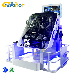 Montaña Rusa de 2 Asientos 360 Vr 3D, Simulador de Montaña Rusa, Juego de Realidad <span class=keywords><strong>Virtual</strong></span>, Máquina de Juegos VR, Equipo de Entretenimiento - Product Image 3