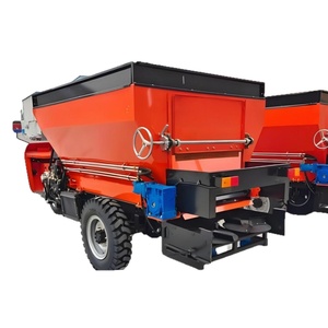 Spandiconcime Idraulico Trainato Completamente Automatico 3-8 CBM, Spandiconcime per Trattore per Letame di Bovini, Ovini e Suini - Product Image 1