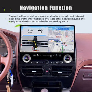 Radio de coche con pantalla táctil Android 13 de 16.8 pulgadas para Toyota Prado 120 2002-2009 y Lexus GX470, con Carplay, GPS, reproductor de video y multimedia. - Product Image 5