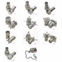 Conectores RF de Servicio Integral, Adaptadores Convertidores de Conectores RP SMA SMB SMC MCX MMCX BNC TNC N UHF F CRC9 TS9 Macho Hembra