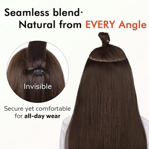 Extensiones de Cabello Humano Genius Butterfly Weft, Invisibles, con Microperlas, Inyectadas, Tipo Remy, XO Weft - Product Image 4