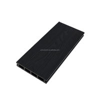 Plancher composite bois-plastique (WPC) creux 3D à relief profond, imperméable et antidérapant pour extérieur, jardin, piscine et terrasse