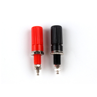 Bornier isolé de 4 mm, bornier pour haut-parleur, ressort de tension, amplificateur, prise banane, borne de connexion
