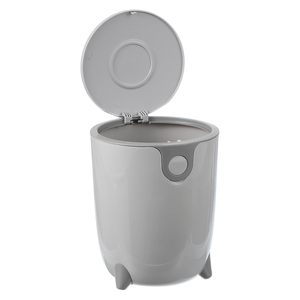 Custom Anti-Odor Plastic Rolling <b>Cover</b> Baby Diaper Disposal <b>Bin</b> with Eco-Friendly Design for Kitchen & Living Room Use - Product Image 1