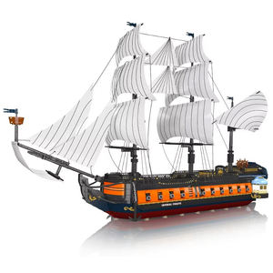 Popular Mould King 13192 Imperial Escort Ship modelo bloques de construcción ladrillos juguetes 3580 Uds Barco Pirata regalo de cumpleaños - Product Image 1