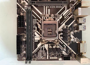 Carte mère de jeu d'occasion B360M D2VX SI en bon état avec chipset B360 LGA 1151 CPU DDR4 pour le gaming - Product Image 2