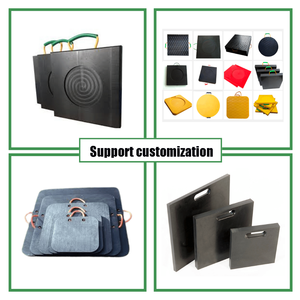 Mesin Teknik berat <span class=keywords><strong>UHMWPE</strong></span> pelat derek kaki Jack bantalan Polyethylene oculger bantalan - Product Image 6