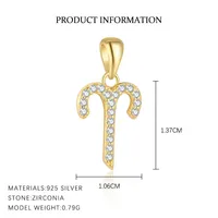 Collier Pendentif Minimaliste Douze Constellations S925 en Gros avec Breloque Cristal et Chaîne, Collier Zodiaque pour Femme, Bijoux