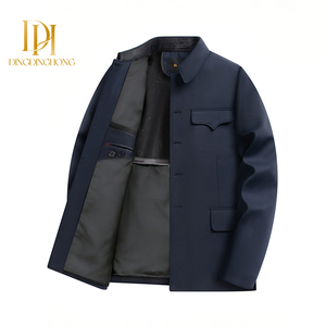 <span class=keywords><strong>Costume</strong></span> chinois pour <span class=keywords><strong>homme</strong></span>, ensemble 2 pièces, veste et pantalon, ensemble Zhongshan, ensemble de <span class=keywords><strong>costume</strong></span> formel chinois <span class=keywords><strong>Mao</strong></span> - Product Image 6