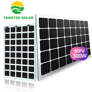 Mô-đun quang điện tích hợp xây dựng Bảng điều khiển năng lượng mặt trời 300W bipv kết hợp thẩm mỹ kiến trúc sản xuất năng lượng tái tạo - Product Image 1