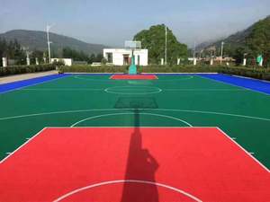 Carrelages de sol de terrain de basket extérieur à emboîtement Pp de haute qualité - Product Image 2
