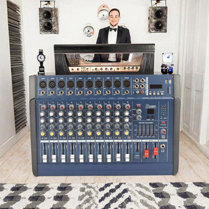 4 6 8 12-kanaals actieve audiomixer met USB-<span class=keywords><strong>interface</strong></span>, ruisonderdrukking en instelbare stemregelaar voor streaming - Product Image 3