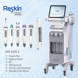 Appareil de microdermabrasion Hydro Diamond 6 en 1, machine de soin du visage à jet d'oxygène, peeling aquatique, machine de beauté hydro-faciale - Product Image 4