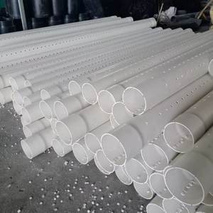Tuyau perforé en PVC de 4 pouces avec trous de prix de 2mm de diamètre Tubes en plastique de drainage de 10mm - Product Image 6