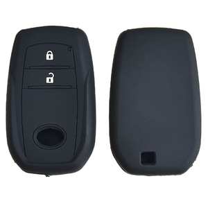 Silicone 2-nút điều khiển từ xa Bìa chính cho TOYOTA Car <span class=keywords><strong>Key</strong></span> trường hợp Hollow phong cách cho lingfang Camry Vezel RAV4 phụ kiện độc đáo - Product Image 3