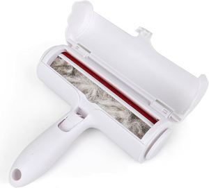 In Trend Eco-Friendly ABS+Polyester Silk Dog Cat Pet Grooming Brush Easy Clean Reusable Self-Cleaning Hair Remover <b>Lint</b> <b>Roller</b> - Product Image 1