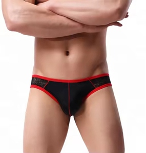 Sous-vêtements pour hommes en gros : String sexy taille basse en Spandex/Nylon, taille européenne, en tissu tissé soie glacée - Product Image 6