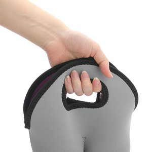 Bolsa Enfriadora de Vino Aislada de Neopreno Ecológica con Logotipo Personalizado de Fábrica, Porta Botellas Doble, Funda Térmica Impermeable para Viaje - Product Image 5