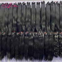 Oferta Especial: Paquetes de Cabello Humano Virgen Brasileño y Peruano de 36, 38 y 40 Pulgadas, Cabello Liso con Cutícula Intacta, 100% 10A 12A SDD