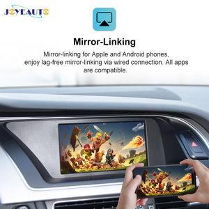 जॉयऑटो वायरलेस एप्पल कार प्ले सॉल्यूशन टच स्क्रीन सीडी प्लेयर 2010-2016 ऑडी ए 4 ए 5 क्यू 5 बी 8 ए 5 बी 8 नो एमएमआई एयरप्ले यूएसबी स्टिक प्लेयर - Product Image 5