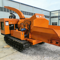 Broyeur de bois industriel, broyeur de branches d'arbres, broyeur de déchets de bois, machine portable pour la fabrication de sciure de bois, broyeur de feuilles de palmier