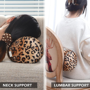 A172 ODM Removable Cover Animal Printed Tube Roll Cylindrical <strong>Pillow</strong> Microbead Filled <strong>Bean</strong> <strong>Bag</strong> Leopard 3D Animal Tube <strong>Pillow</strong> - Product Image 5