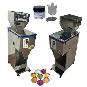Máquina de llenado de polvo de acero inoxidable Máquina de llenado de arroz de pesaje y cuantificación Máquina de embalaje multifuncional