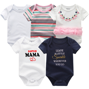 Lot de 5 Vêtements Bébé en Coton Doux Tricoté – Barboteuses et Gilets Pyjamas pour Bébé 2024 – Expédition Aléatoire – Prix Abordable - Product Image 2