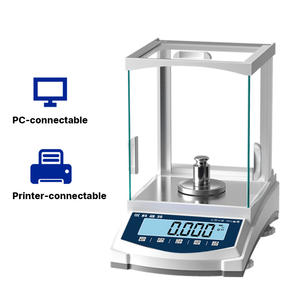Mountscale Yüksek Hassasiyetli Analitik Terazi 200g 0.0001g Okunabilirlik Geniş Aralıklı Paslanmaz Çelik Laboratuvar Terazisi - Product Image 4