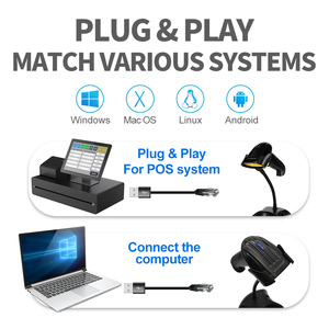 Siêu Thị M-3100AT Tự Động Quét Mã Vạch <span class=keywords><strong>Laser</strong></span> 1D Máy Quét Mã Vạch Cầm Tay USB Có Dây AUTOMOTRIZ Đầu Đọc Mã Vạch Có Chân Đế - Product Image 3