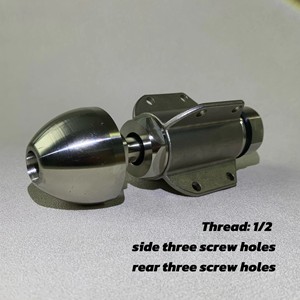 <span class=keywords><strong>Buse</strong></span> d'égout AMJET tuyau d'égout nettoyage <span class=keywords><strong>buse</strong></span> haute pression en acier inoxydable drague égout <span class=keywords><strong>buse</strong></span> haute pression rotative - Product Image 4