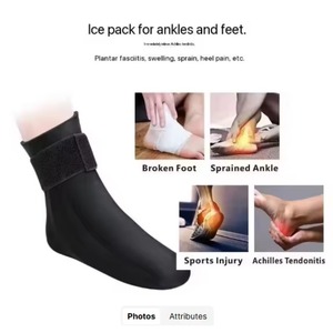 New Arrival Products Hot and Cold Therapy Achilles Tendonitis Ankle Support Ankle Foot Gel Ice Pack Wrap for Injuries - Product Image 2
