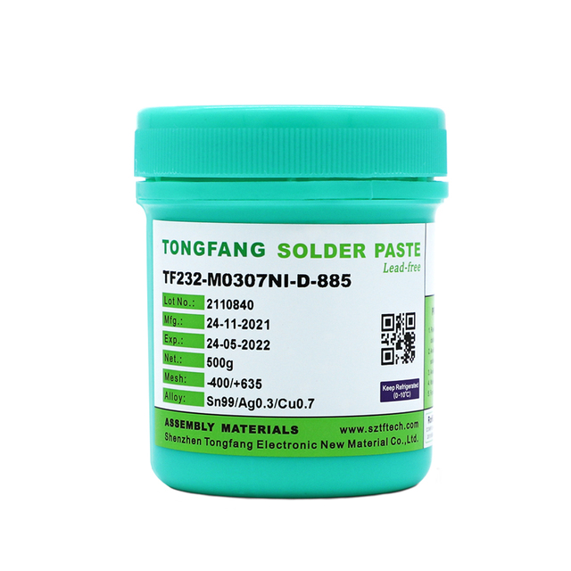 TONGFANG SMT Low-temperature Reflow Soldering No-clean Lead-free Solder Paste for Chip LED PCB Welding Flux