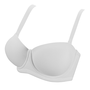 <span class=keywords><strong>Reggiseno</strong></span> Intimo Essenziale per Donne Curvy, Traspirante, Lavorato a Maglia, Mezza Coppa, Push-Up, <span class=keywords><strong>Senza</strong></span> <span class=keywords><strong>Spalline</strong></span>, <span class=keywords><strong>con</strong></span> <span class=keywords><strong>Ferretto</strong></span>, Monopezzo, per Uso Quotidiano - Product Image 3