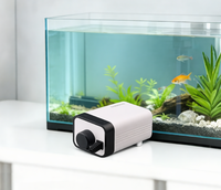 Pompe à air pour aquarium SUNSUN série CT, design rectangulaire, ultra silencieuse |   Pompe submersible pour aquarium écologique |   Accessoires en plastique