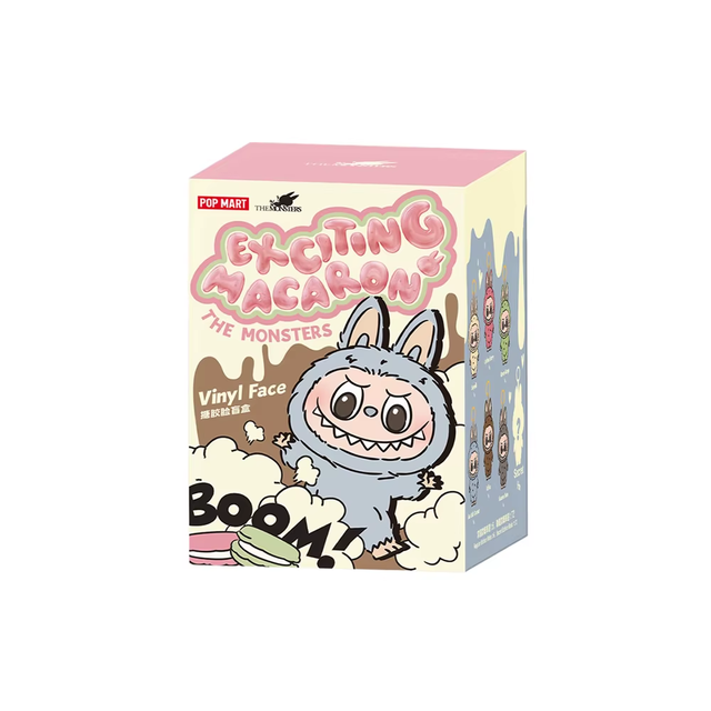 Labubu Original Pop Mart Authentic Labubu Plush Toys Blind Box Exciting Macaron Vinyl Face Mystery Boxes
