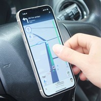 Support de téléphone portable multifonctionnel en alliage avec ventouse pour volant et lit, avec gyroscope de gravité intégré pour la navigation