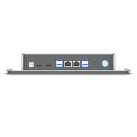 Panel PC Táctil Industrial de 10.1 Pulgadas, Win I3, VESA, USB, RJ45, J1900, J4125, I5, I7 Opcional, Pantalla Táctil, PC Industrial Todo en Uno