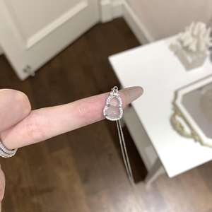 Collar con Colgante Giratorio de Brújula de los Ocho Tesoros, Estilo Chino Nuevo, Plata de Ley S925, Exquisito, de Alta Gama, Moda de Nicho de Lujo - Product Image 3