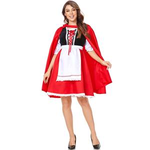 Disfraz de Sirvienta Roja de Halloween de HP, Disfraz de Cuento de Hadas para Adultos, Disfraz para Representaciones Escénicas - Product Image 3