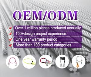 Cable de cuerda de remolque de coche de alambre de acero grueso de alta calidad personalizado para emergencia con ganchos para coche de pasajeros, camión - Product Image 2